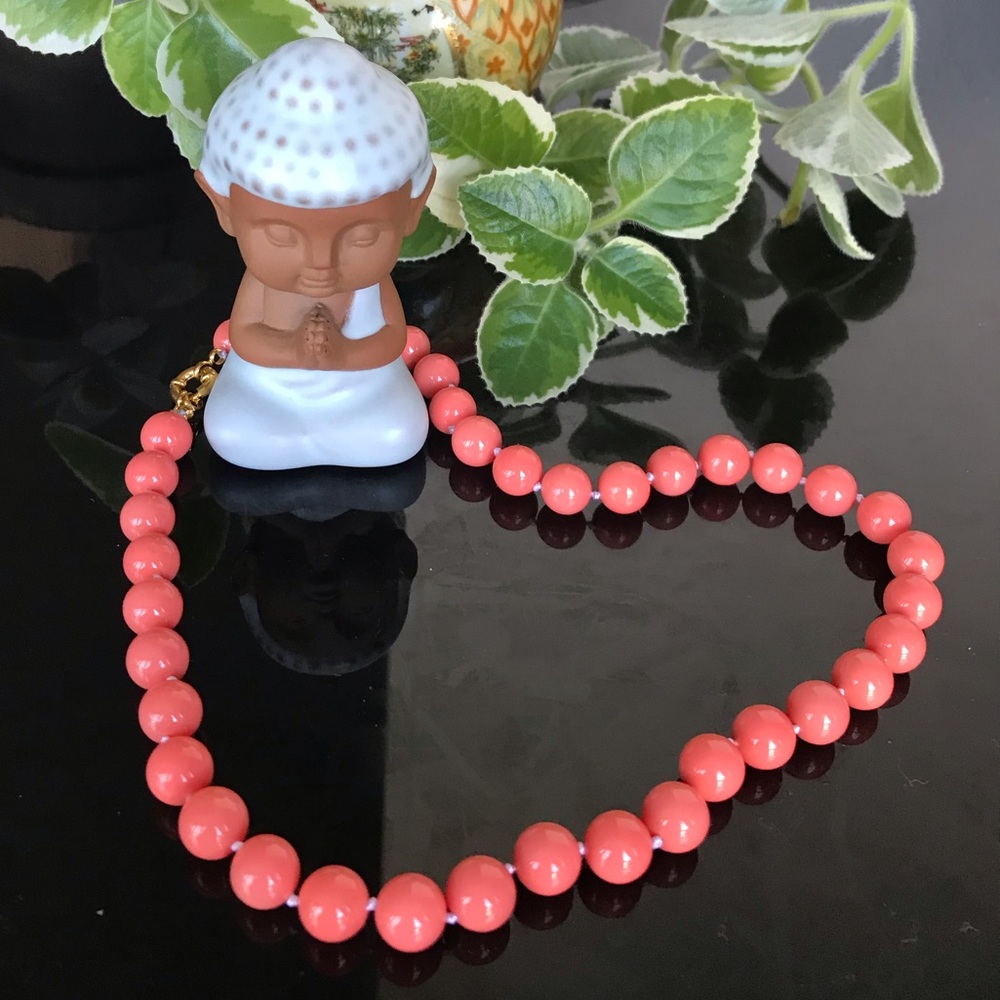 💗Pink Coral Necklace❤️